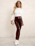 Women's High Waist Stretch Slim Skinny Leather Leggings